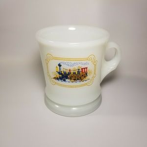 Vintage Avon Lionel Engine Train - Milk Glass Mug